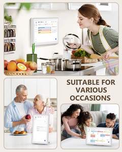 Cadre <span class=keywords><strong>photo</strong></span> numérique intelligent 15,6 pouces FHD avec écran tactile, calendrier familial numérique, partage d'horaire via l'application FotoCube, 2+32 Go, restauration IA - Product Image 6