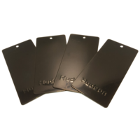 Revêtement en poudre noir brillant résistant aux intempéries pour métal extérieur