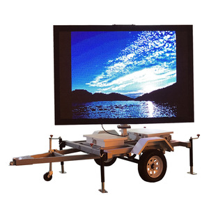 Pantalla de Información de Tráfico Solar, Pantalla LED de 5 Colores, VMS Montado en Remolque, IP65, Marco de Acero, Material de PC - Product Image 5