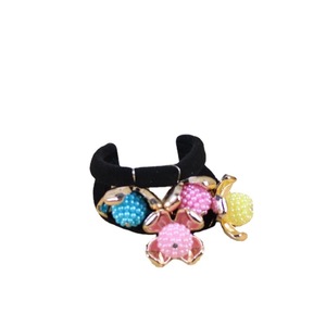 Coletero de Tela con Bola Yangmei, Alta Elasticidad, Flores, Adorno para el Cabello, Regalo - Product Image 5