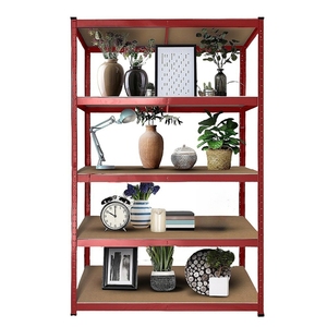 Estantería de almacén de 5 niveles-Estante de almacenamiento de garaje sin pernos Estantes metálicos de 1800x900x400mm - Product Image 2