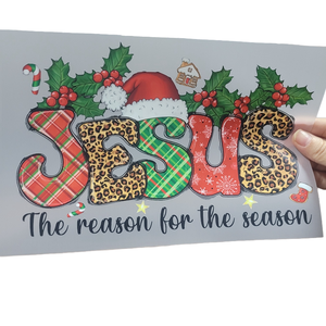 <span class=keywords><strong>Adesivi</strong></span> in Vinile Natalizi <span class=keywords><strong>per</strong></span> Finestre, Porte e Pareti, Decorazioni con Babbo Natale, Decalcomanie Natalizie Fustellate - Product Image 6