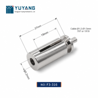 Pince à câble réglable à corps large avec sortie latérale pour suspension d'éclairage, Fabricant OEM ODM