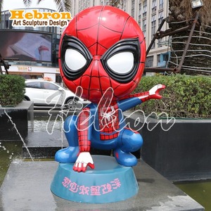 Figurines d'action Spiderman personnalisées, série de héros de film, figurines <span class=keywords><strong>Spider</strong></span>-<span class=keywords><strong>Man</strong></span>, décoration artistique, sculpture en résine pour décoration de cinéma - Product Image 4