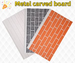 Panel Sandwich busa poliuretan 14-30mm pola bata pelapis logam untuk eksterior ruang dingin dinding eksterior konstruksi pedesaan baru - Product Image 5