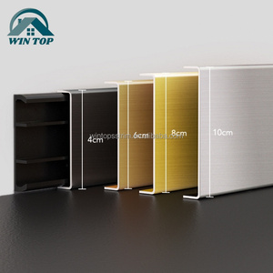 Win Top Plinthe en acier inoxydable Moulure de plancher Fabricant de garniture Plinthe murale <span class=keywords><strong>Profil</strong></span> en acier inoxydable <span class=keywords><strong>Profil</strong></span> décoratif - Product Image 3