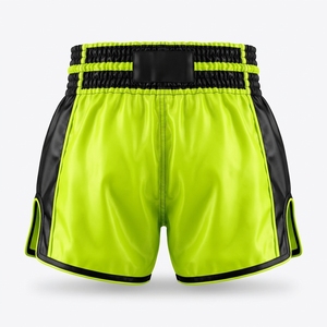 Pantalones Cortos de MMA Personalizados al por Mayor, 100% Poliéster, para Hombre y Mujer, Pantalones de Boxeo y Muay Thai, Ropa de Artes Marciales Transpirable - Product Image 6