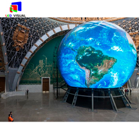 Pantalla LED Esférica de 360 Grados para Proyectos de Exhibición Comercial, Tamaño Personalizado