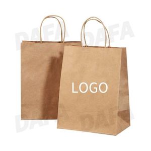 Sacs en papier blancs personnalisés avec logo imprimé pour pharmacies, hôpitaux et magasins de médicaments – Vente en gros à prix réduit - Product Image 2