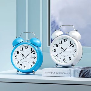 Orologio <span class=keywords><strong>da</strong></span> <span class=keywords><strong>Tavolo</strong></span> Miniatura Nuovo Orologio Meccanico Luminoso in Metallo <span class=keywords><strong>da</strong></span> Comodino Orologio Intelligente <span class=keywords><strong>per</strong></span> Camera <span class=keywords><strong>da</strong></span> Letto - Product Image 5