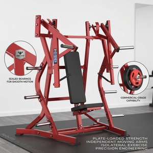 Máquina Comercial de Acero Iso Lateral para Press de Pecho y Piernas, Carga Media, para Entrenamiento de Fuerza de la Parte Inferior del Cuerpo, Duradera - Product Image 1