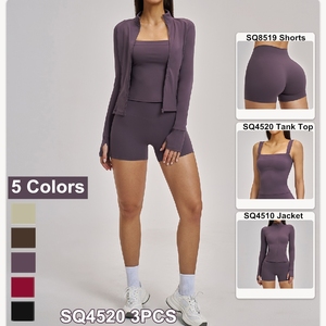 Vêtements de sport personnalisés vêtements de fitness ensemble 2 pièces vêtements de <span class=keywords><strong>tennis</strong></span> pour femmes vêtements d'entraînement <span class=keywords><strong>survêtement</strong></span> - Product Image 4