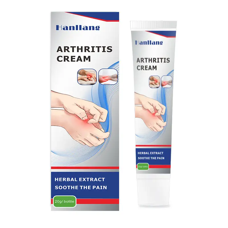 Hanliang vente en gros crème de thérapie osseuse articulaire efficace naturelle crème anti-douleur pour le genou et l'arthrite