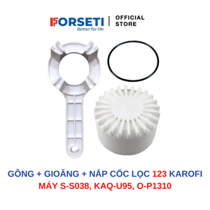 ประแจกรองน้ำแบบฝาครอบสีขาว ระบบ Reverse Osmosis ติดตั้งง่าย ใช้ในครัวเรือน วัสดุพลาสติก ABS ทนทาน ยี่ห้อ Forseti - Product Image 2