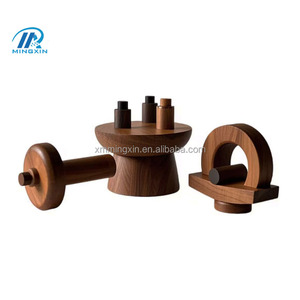 مورد صيني لتصنيع نماذج النماذج الأولية السريعة حسب الطلب، قطع خشبية مصنعة بالخراطة والتفريز والحفر والتجليخ بتقنية التحكم الرقمي بالحاسوب - Product Image 5