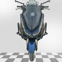 Nouvelle barre de protection avant Yamaha NMAX 155 2020-2024 |   Cadre de protection en acier au carbone épais, barre anti-rayures