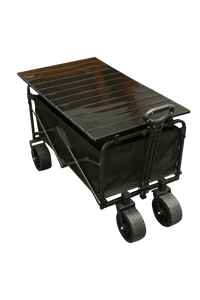 Hot Sale All Terrain Outdoor Garden Multi-functional Folding Camping <b>Cart</b> High Capacity Portable Beach Trolley Shopping Tools - Product Image 2