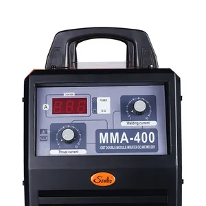 Saldatrice portatile e compatta ad alta frequenza ad arco Inverter MMA-400 saldatrice senza gas
