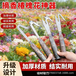 V Shaped Fruit Picking Hooks Carbon Steel Manual Longan Toon Harvesting Tools - Product Image 5