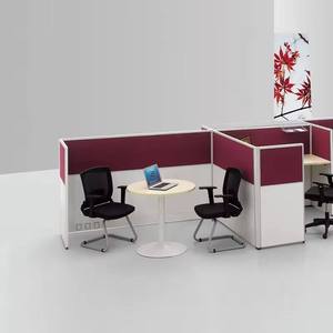 Escritorio de Oficina Moderno, Muebles de Oficina de Alta Gama, Estación de Trabajo Modular para 2 Personas, Cubículo de Oficina, Estación de Trabajo para Personal - Product Image 4