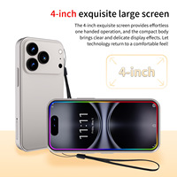 Mini Teléfono Inteligente I17 Pro de 3.75 Pulgadas con Android 8.1, 1GB de RAM, 16GB de ROM, Doble SIM, Play Store, 1+16G
