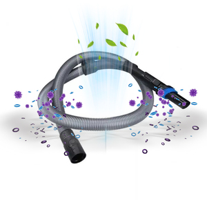 Tuyau flexible et poignée incurvée avec brosse intégrée pour le remplacement <span class=keywords><strong>de</strong></span> l'aspirateur <span class=keywords><strong>Philips</strong></span> sans sac - Product Image 1