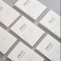 Cuadernos A5 de hojas sueltas personalizados A3 A4 A5 A6 Catálogo Planificador Diarios y recargas de Bloc de notas Diseño impreso