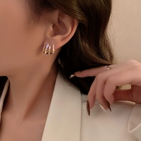 518 Nouvelle tendance de la mode, design unique personnalisé, élégantes boucles d'oreilles pendantes pour femmes, bijoux pour femmes, fête de mariage, cadeaux haut de gamme