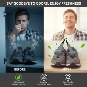 Sac désodorisant FYD en charbon <span class=keywords><strong>de</strong></span> bambou pour gants <span class=keywords><strong>de</strong></span> boxe, 75g*2, absorbeur d'humidité et d'odeurs pour salle <span class=keywords><strong>de</strong></span> bain et toilettes - Product Image 2