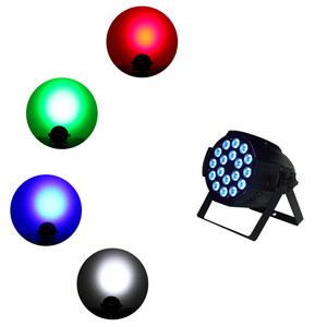 18 luces LED Par 4 en 1 <span class=keywords><strong>Grandma2</strong></span> Wing DMX512 con control activado por sonido, luz LED para DJ, escenarios, festivales de música FHXG XH-18 200W 10W - Product Image 2