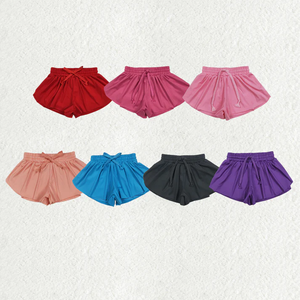 Shorts de yoga colorés pour bébés filles - Product Image 1
