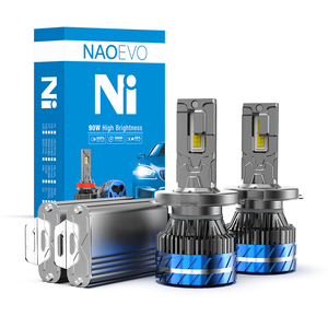 Iluminación Automotriz Canbus, Faro LED de Diseño Robótico, CSP, Tubo Doble de Cobre, 180W, 6000K, IP68, Impermeable, 21600 Lúmenes, para A3/A4 Optima - Product Image 4