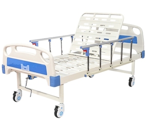 Équipement de mobilier hospitalier Acier de soins de santé 1 lit d'hôpital manuel à manivelles - Product Image 3