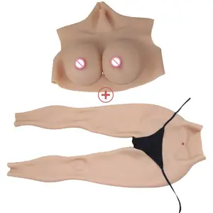 Pechos artificiales de Silicona para Hombre, pechos grandes con Vagina falsa, tubo para travestis, Ladyboy - Product Image 1