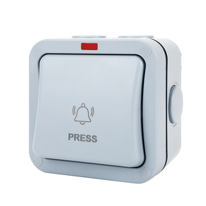 กริ่งประตูไฟฟ้า IP66 220V สำหรับภายนอกอาคาร กันน้ำ แบบมีสาย พร้อมเสียงดังแบบ Ding Dong สำหรับโรงแรม - Product Image 6