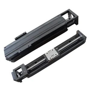 XYZ Axis CNC Ball Screw Linear Motion Guide Stage 100mm Travel Length Linear Rail Actuator Module System With Stepper Motor