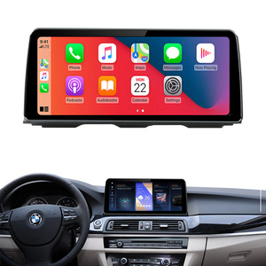 KANOR Écran tactile IPS HD 2K de 12,3 pouces, autoradio <span class=keywords><strong>Android</strong></span> 13, navigation GPS, série <span class=keywords><strong>5</strong></span> F10 F11 Cic Nbt pour BMW - Product Image 2