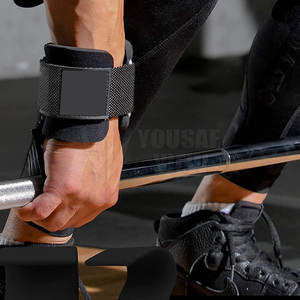 2025 Power <b>Weight</b> <b>Lifting</b> Hooks Customized Pull Ups Weightlifting <b>Grip</b> Hooks For Fitness Exercise - Product Image 4