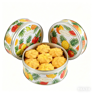 Biscuits <span class=keywords><strong>au</strong></span> <span class=keywords><strong>beurre</strong></span> 260g saveur danoise en boîte, texture croustillante, vente en gros - Product Image 1