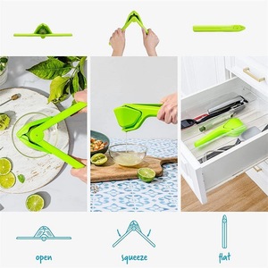 Presse-agrumes manuelle en plastique pour la maison, portable, vente en gros, offre spéciale - Product Image 5