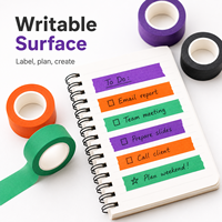 Cinta Adhesiva Decorativa Washi Personalizada al por Mayor para Manualidades y Embalaje de Regalos