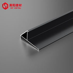 Múltiples opciones de tamaño 3mm 5mm 8mm Panel de pared decorativo de aluminio antioxidante Perfiles Embellecedor de esquina para azulejos de pared - Product Image 3