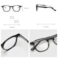 Lunettes de vue classiques, nouvelle mode, anti-lumière bleue, lunettes de lecture rétro, monture optique de prescription