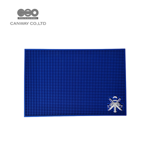 Alfombrilla de goma de silicona impermeable para herramientas de peluquería, cojín de Cuero Flexible para barbería - Product Image 3