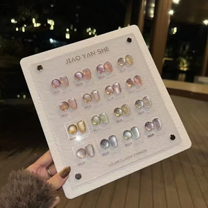 2025 Top qualité Cat Eye Gel vernis à ongles ensemble 16 couleurs 12ml Volume en gros vente chaude Cat Eye Gel vernis pour la beauté des ongles - Product Image 1