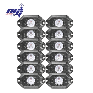 ไฟ<span class=keywords><strong>ร็</strong></span><span class=keywords><strong>อค</strong></span>16ล้านสี12พอดกันน้ำมีหลายสีโหมดควบคุมเพลงภายใต้แสงจากถนนใช้รถ UTV ATV LED RGB - Product Image 5