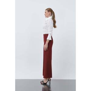 Pantalon droit pour femme - 18243PNT - BOURGONDIEN - Product Image 3
