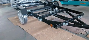 الجملة 8x4 مسحوق المغلفة للطي فائدة/مقطورة سيارة عالية الجودة مقطورة - Product Image 4