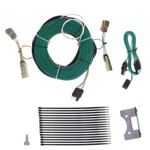Trailer Wiring <b>Harness</b> 4 Pin 1.5 M For 2021 2024 Bronco US Version IP65 PVC Insulation - Product Image 1