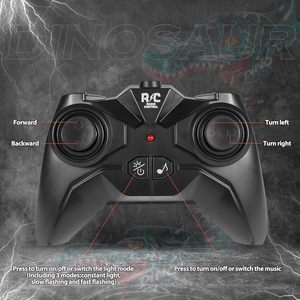 Ept Tùy Chỉnh Trôi Điều Khiển Từ Xa 1:20 Tốc Độ Cao RC Cá Mập Khủng Long Xe RC Quái Vật Đồ Chơi Xe Tải - Product Image 6